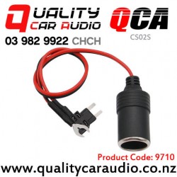 QCA-CS02S 12V Car Cigarette Lighter Charger Socket with Fuse (Small)