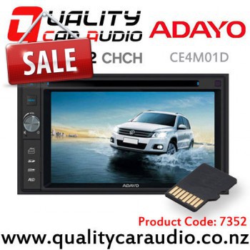Adayo Ce4m01d Navigation Bluetooth Dvd Usb Car Stereo Map Include
